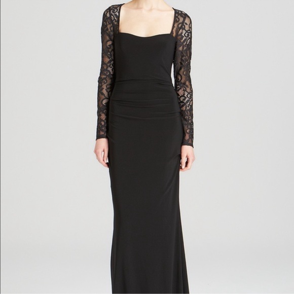 Laundry By Shelli Segal Dresses & Skirts - Laundry by Shelli Segal Black Lace Gown